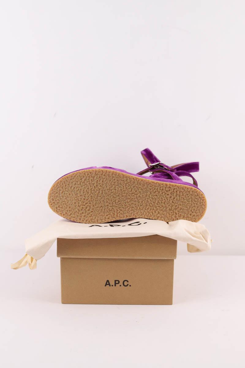 Sandales APC  Violet