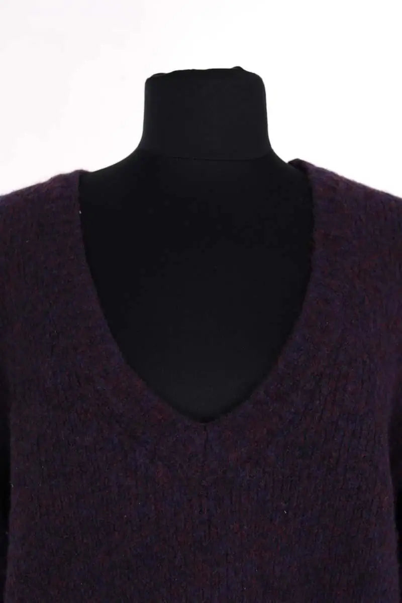 Pull Iro Violet en Laine