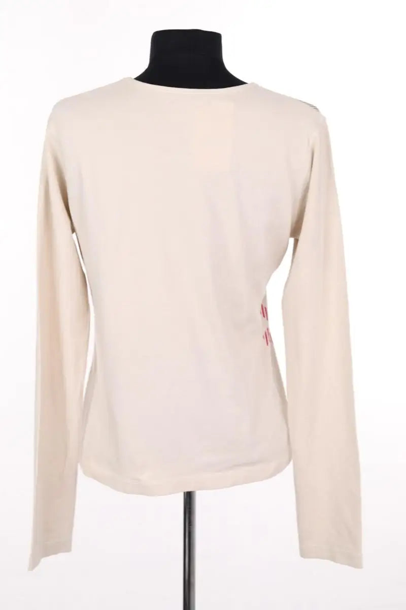 T-shirt Burberry Beige en Viscose