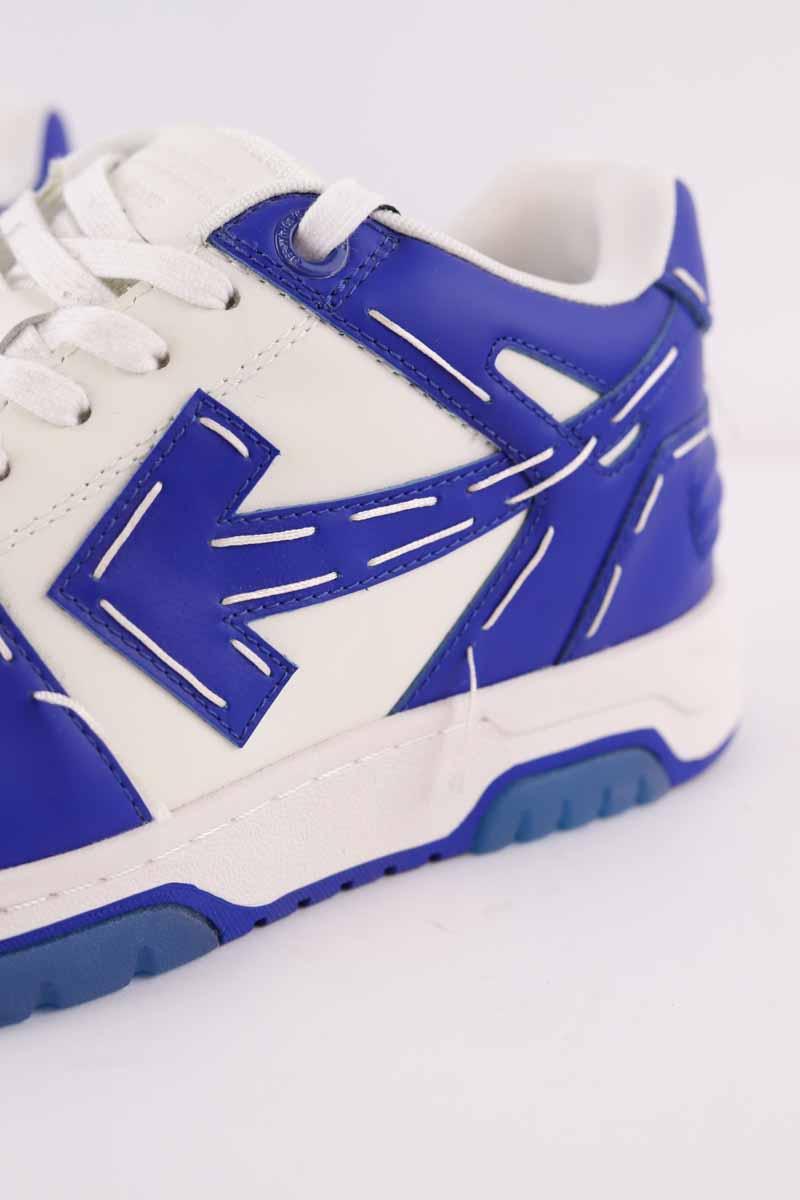 Baskets Off White  Bleu