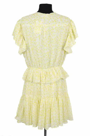 Robe The Kooples Jaune en Synthétique
