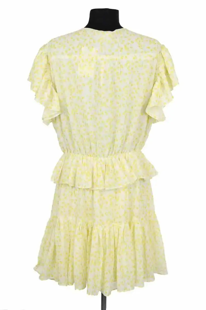 Robe The Kooples Jaune en Synthétique