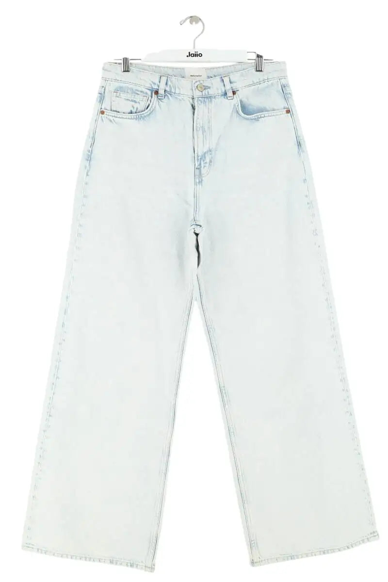 Jean large Reformation Bleu en Coton, taille L - Seconde Main