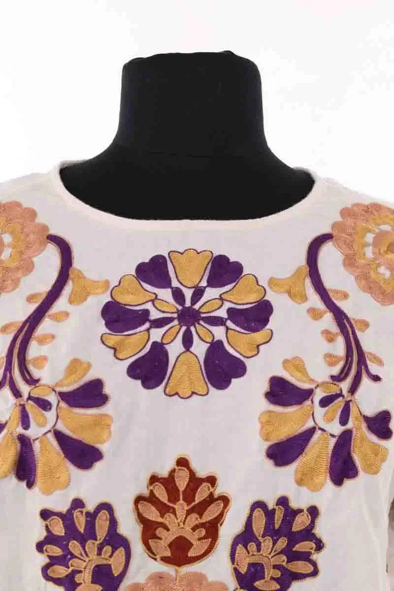 Blouse Sézane Blanc en Coton