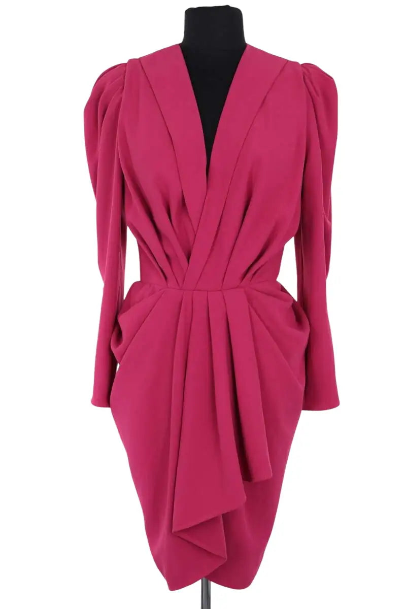 Robe Iro Kalea Rose en Synthétique, taille XXS - Seconde Main