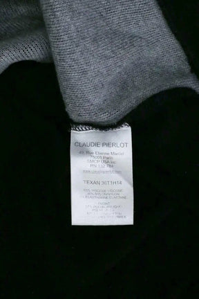 Sweatshirt Claudie Pierlot Noir en Viscose