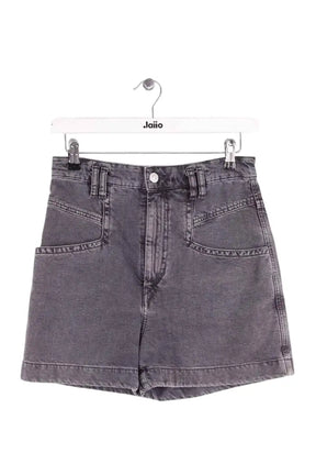 Short Isabel Marant Esquia Anthracite en Coton, taille XS - Seconde Main