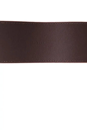Ceinture en cuir Sézane Orange en Daim
