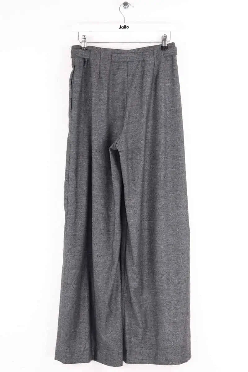 Pantalon large Emporio Armani Anthracite en Synthétique