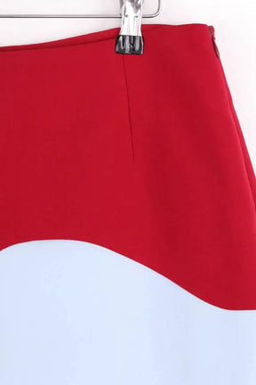 Mini jupe Tara Jarmon Rouge en Synthétique