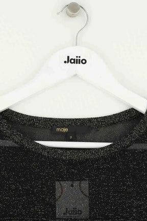 T-shirt Maje Noir en Viscose