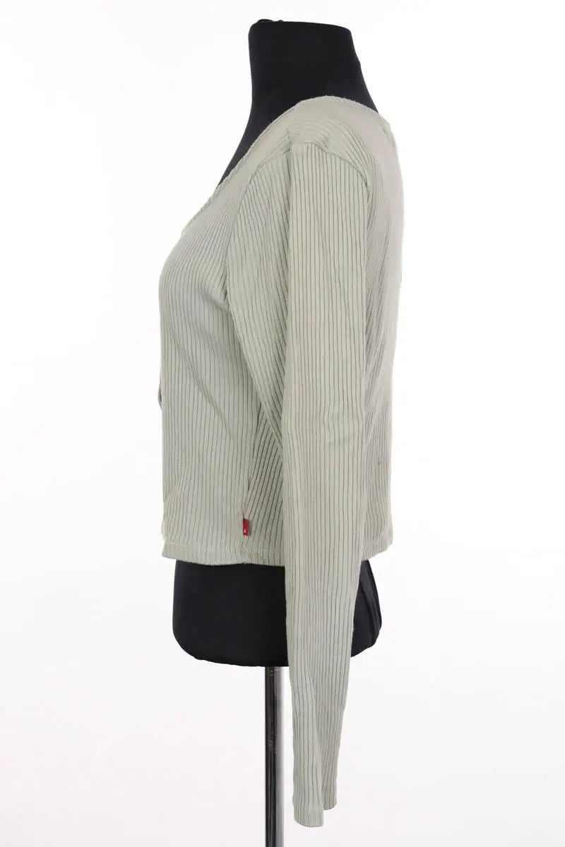 Top Levi's Vert en Coton