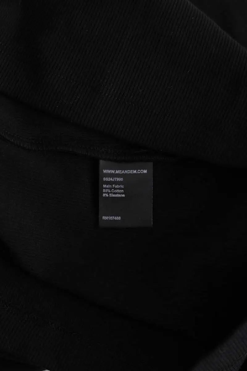T-shirt ME + EM Noir en Coton