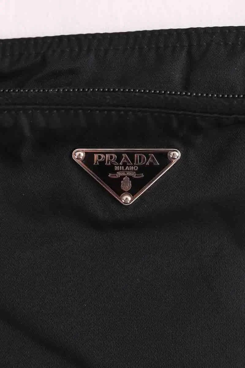 Pochette Prada Noir en Tissu