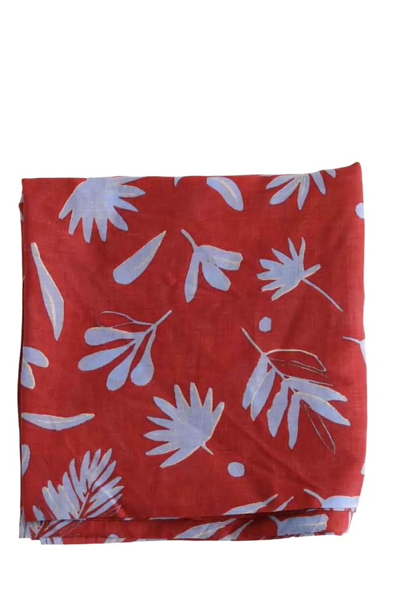 Écharpe Des Petits Hauts Marron en Coton - Seconde Main