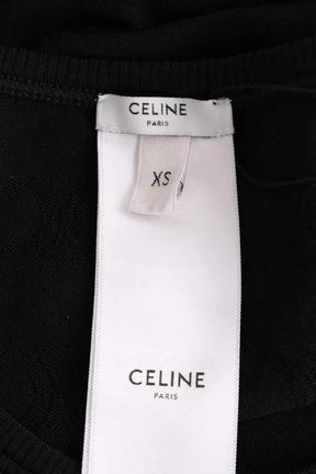 Top de Sport Celine Noir en Viscose