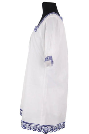 Robe Claudie Pierlot Blanc en Coton
