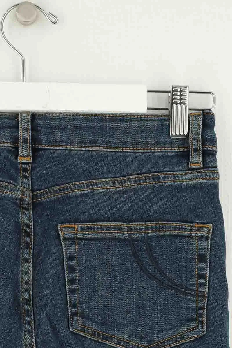Jean slim Maje Bleu en Coton