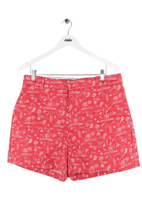 Mini short Balzac Rouge en Coton, taille XXL - Seconde Main