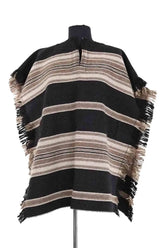 Poncho Isabel Marant Marron en Laine, taille XS - Seconde Main