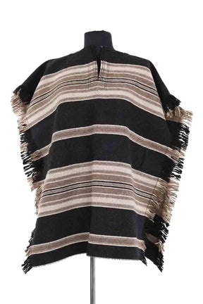 Poncho Isabel Marant Marron en Laine, taille XS - Seconde Main