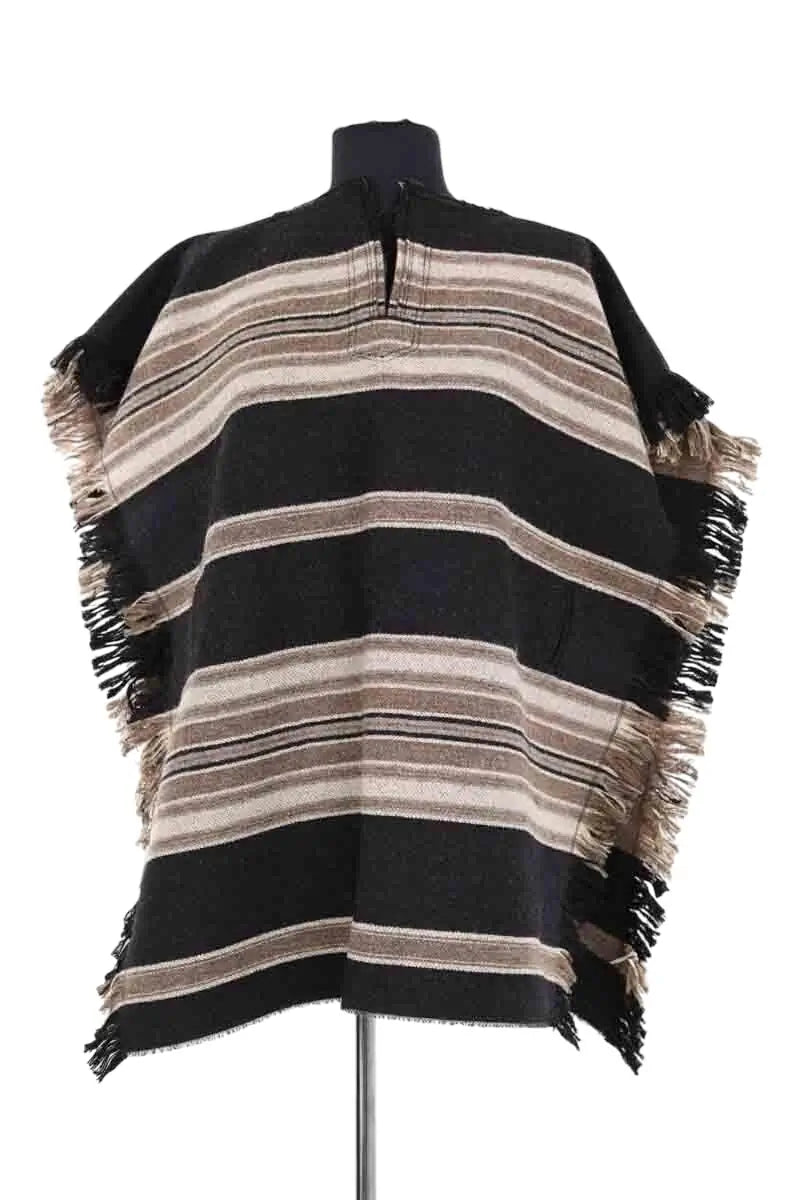 Poncho Isabel Marant Marron en Laine, taille XS - Seconde Main