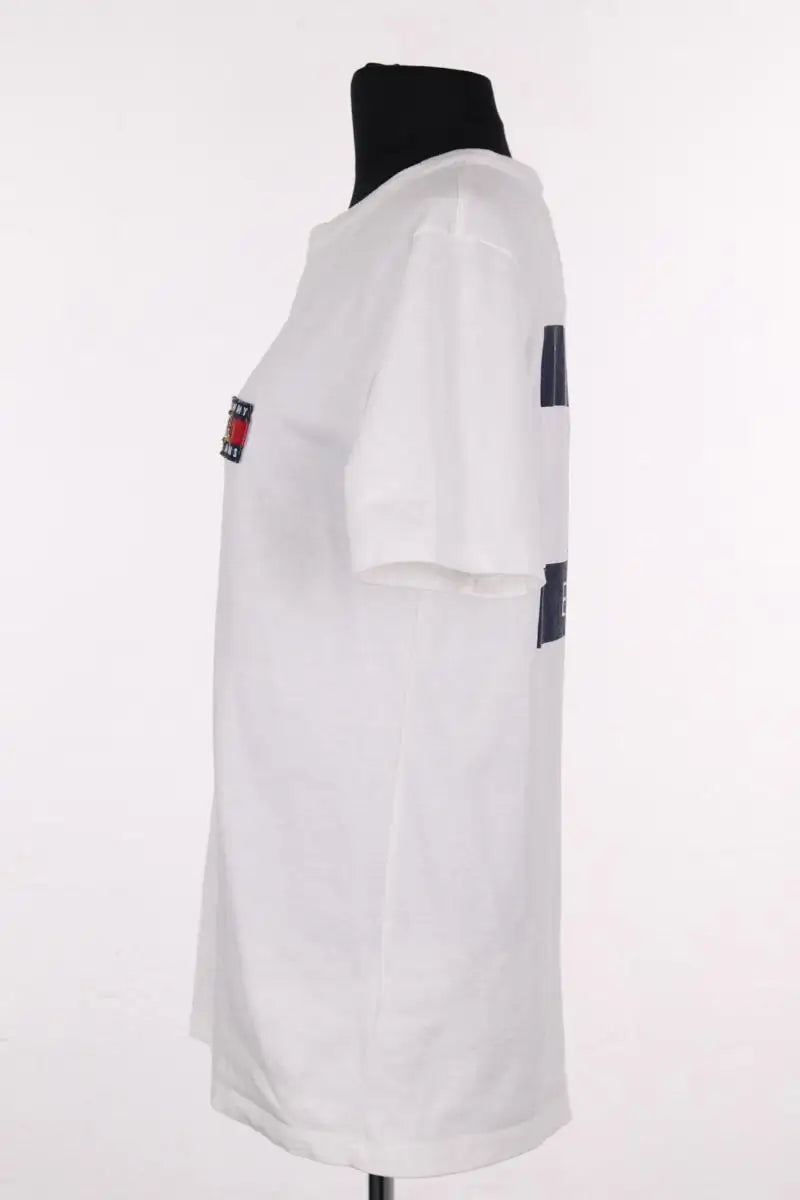 T-shirt Tommy Hilfiger Blanc en Coton