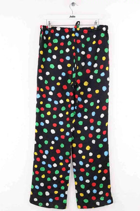 Pantalon droit Louis Vuitton Multicolore en Soie