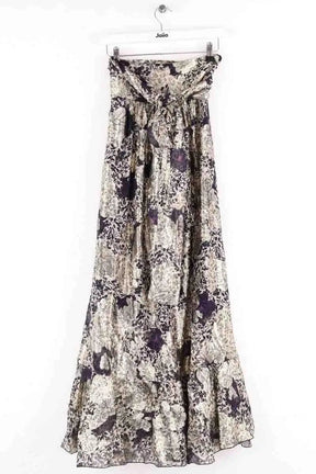 Jupe Oud Soho Doré en Viscose