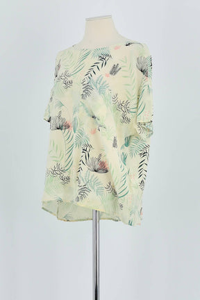 T-shirt Des Petits Hauts  Jaune