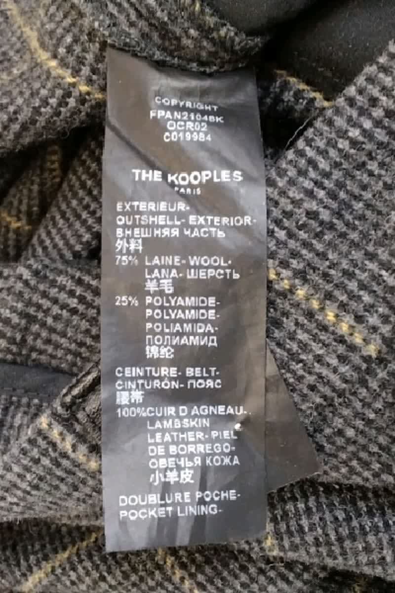 Pantalon The Kooples  Gris