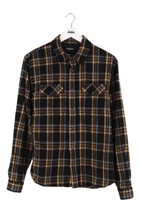 Chemise The Kooples Marron en Coton, taille S - Seconde Main