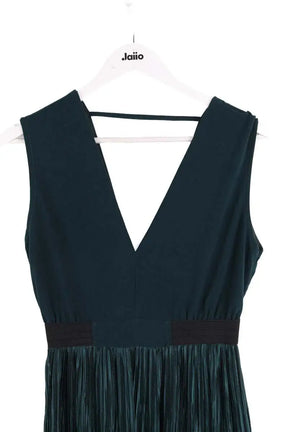 Robe Jane Wood Vert en Synthétique
