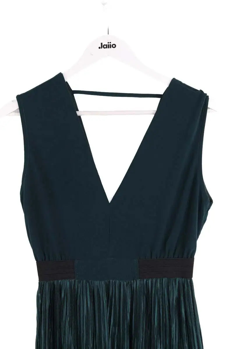 Robe Jane Wood Vert en Synthétique