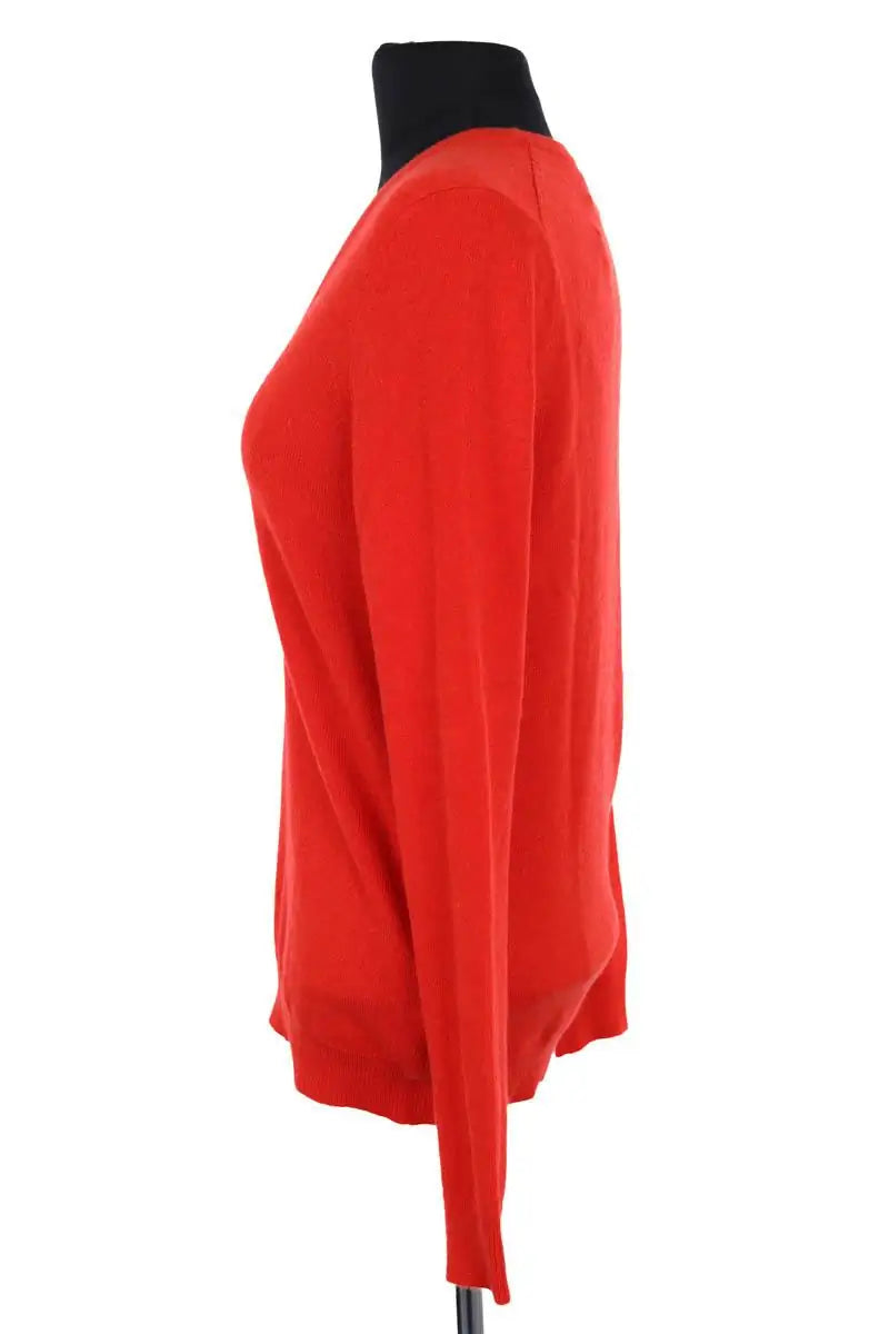 Pull Eric Bompard Rouge en Cachemire
