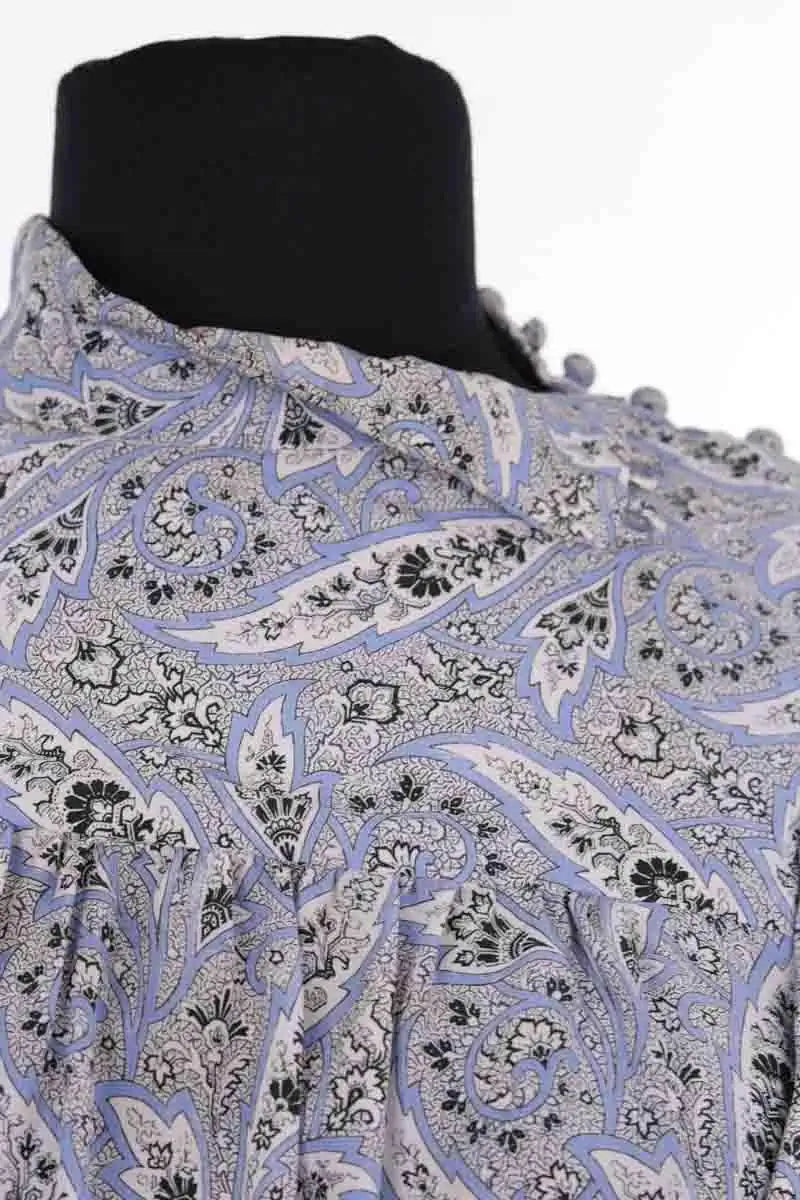 Blouse Isabel Marant Bleu en Soie