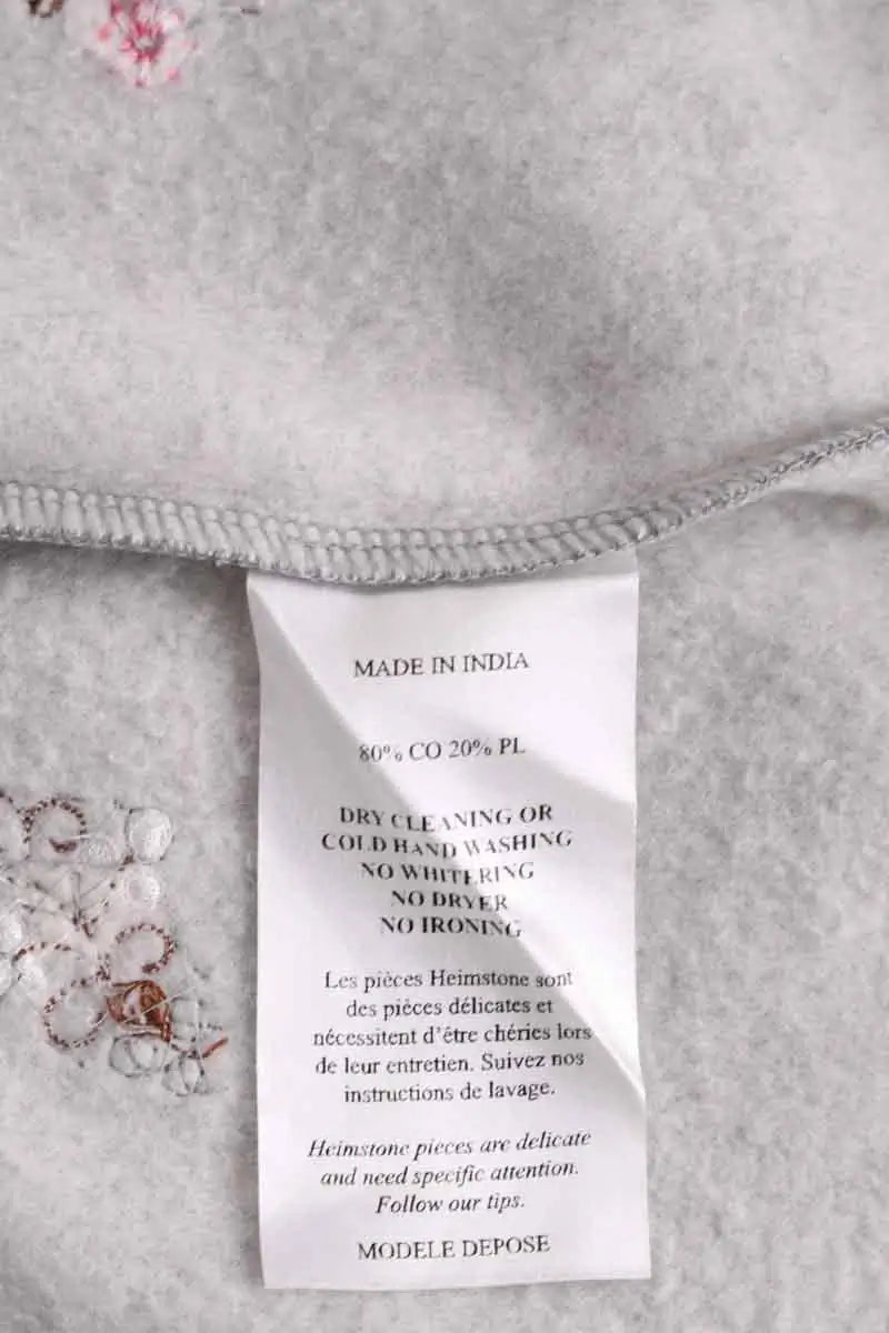 Sweatshirt Heimstone Gris en Coton