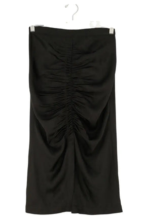 Jupe Sandro Noir en Synthétique, taille S - Seconde Main