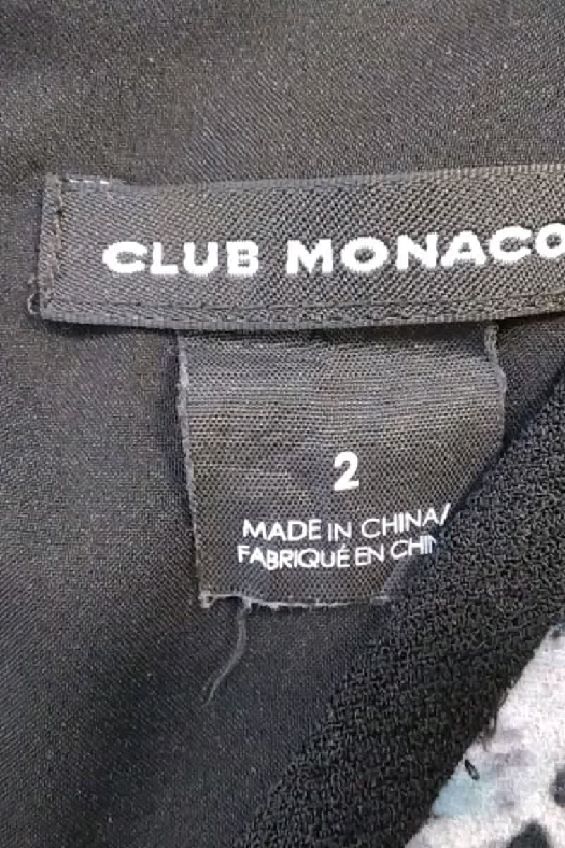 Robe Club Monaco  Noir