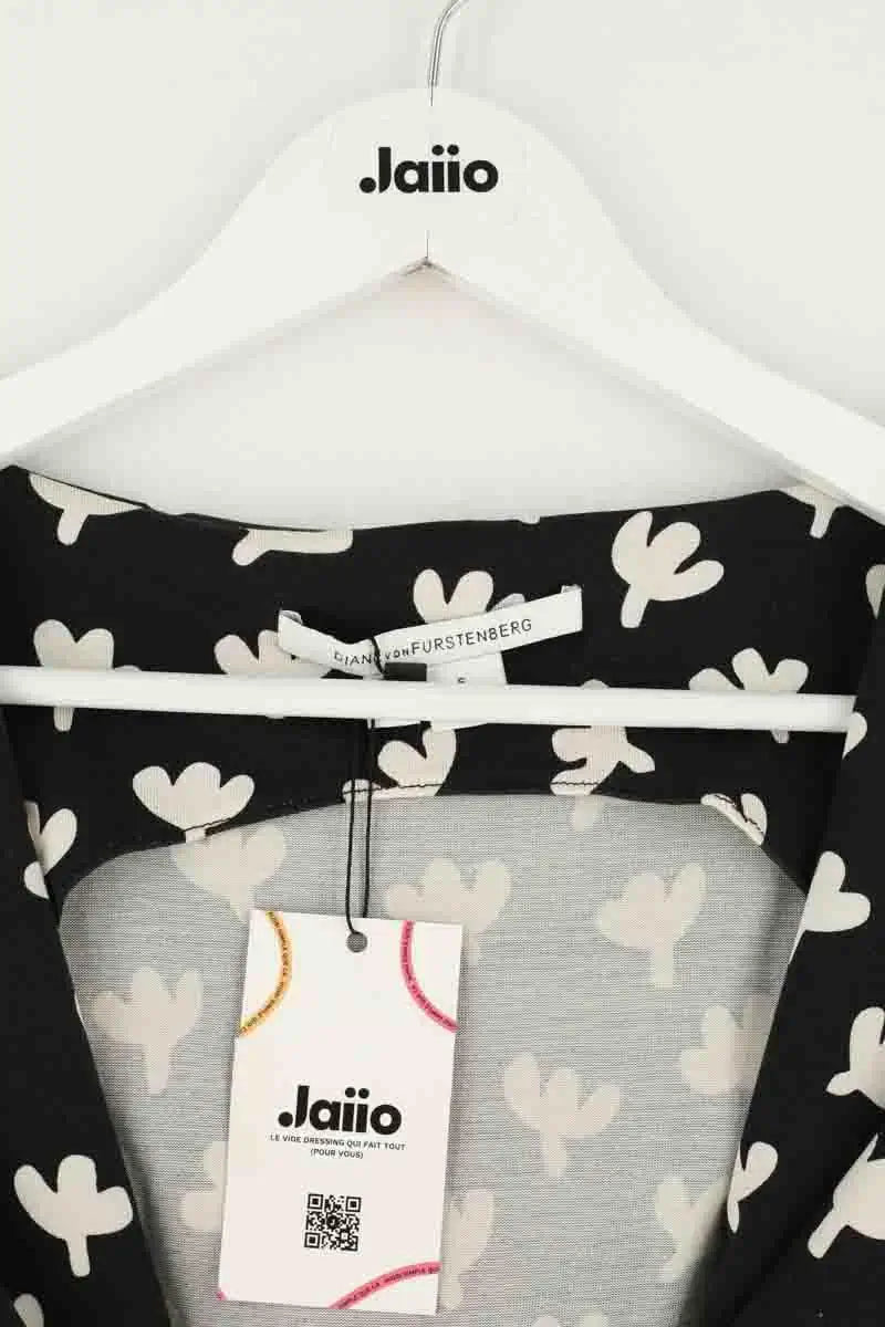 Combishort Diane Von Furstenberg Noir en Soie
