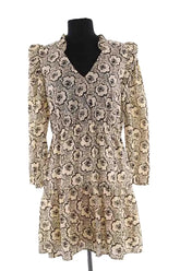 Robe Ba&Sh Beige en Synthétique, taille M - Seconde Main
