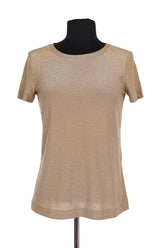 Top Marella Doré en Viscose, taille S - Seconde Main