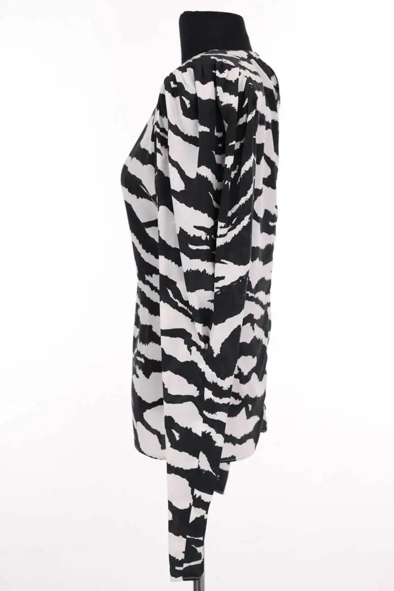 Blouse Isabel Marant Favallia Noir en Soie