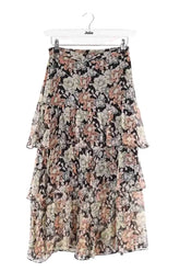 Jupe The Kooples Multicolore en Soie, taille S - Seconde Main