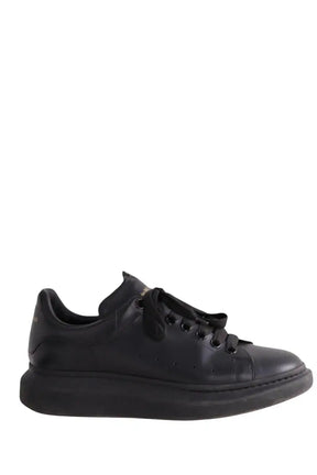 Baskets basses Alexander McQueen Oversize Noir en Cuir, taille 42 - Seconde Main