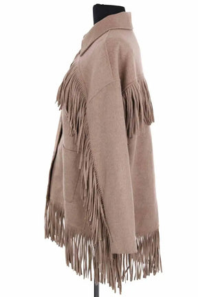 Veste Maje Beige en Laine