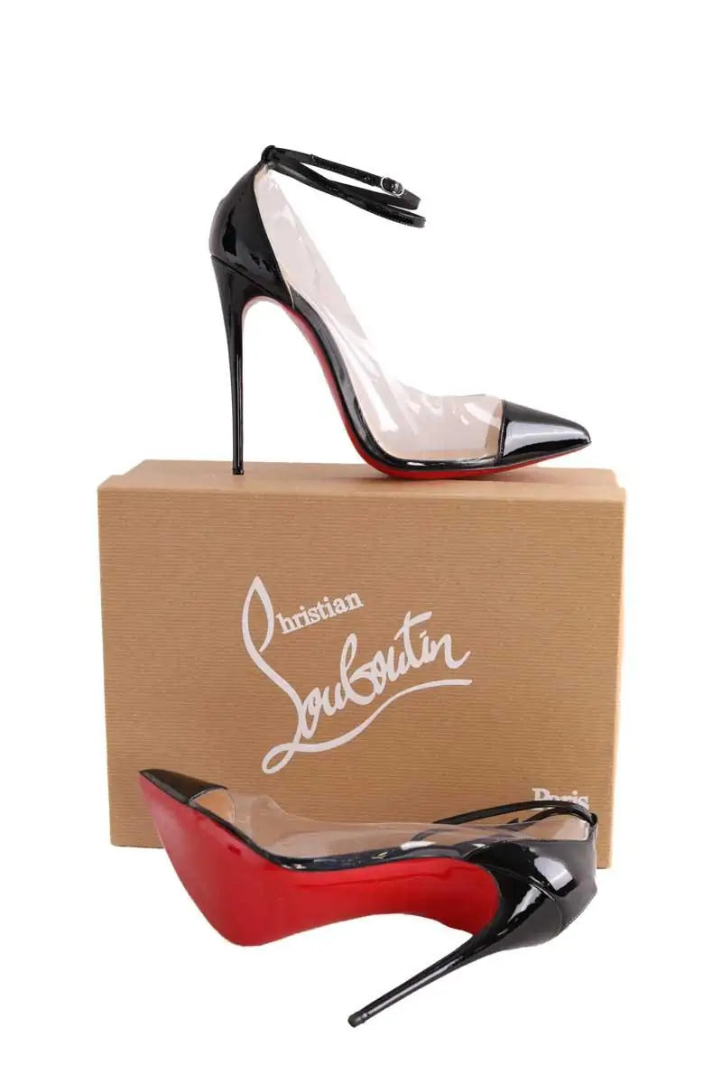 Talons Christian Louboutin Noir en Cuir