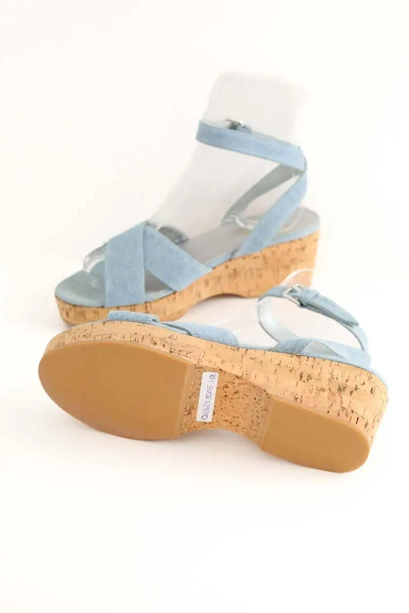 Sandales Bonpoint  Bleu