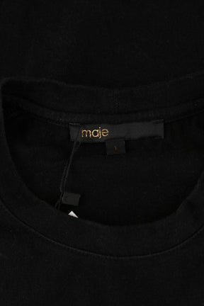 T-shirts Maje  Noir