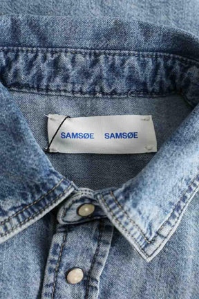 Chemise Samsoe Samsoe  Bleu